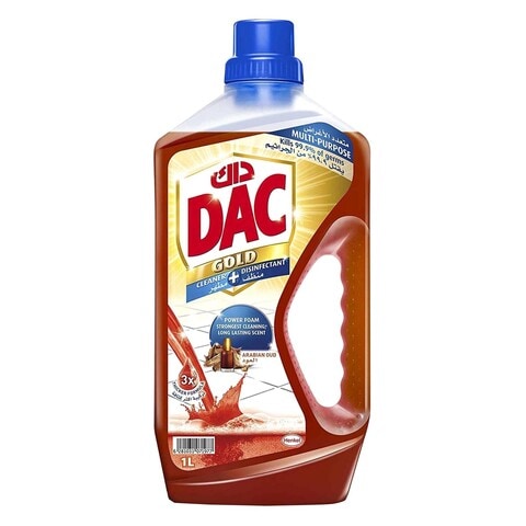 buy dac gold disinfectant and multi purpose cleaner arabian oud 1l online shop cleaning household on carrefour uae