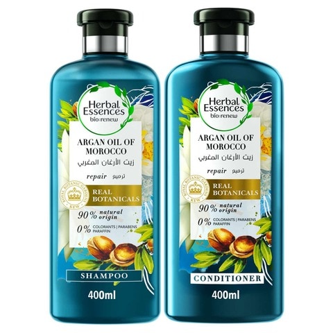 Herbal Essences Bio Renew Argan Oil Of Morocco Shampoo 400ml + Conditioner 400ml