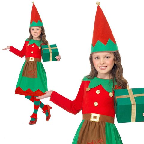 Santa's little clearance helper costume girl