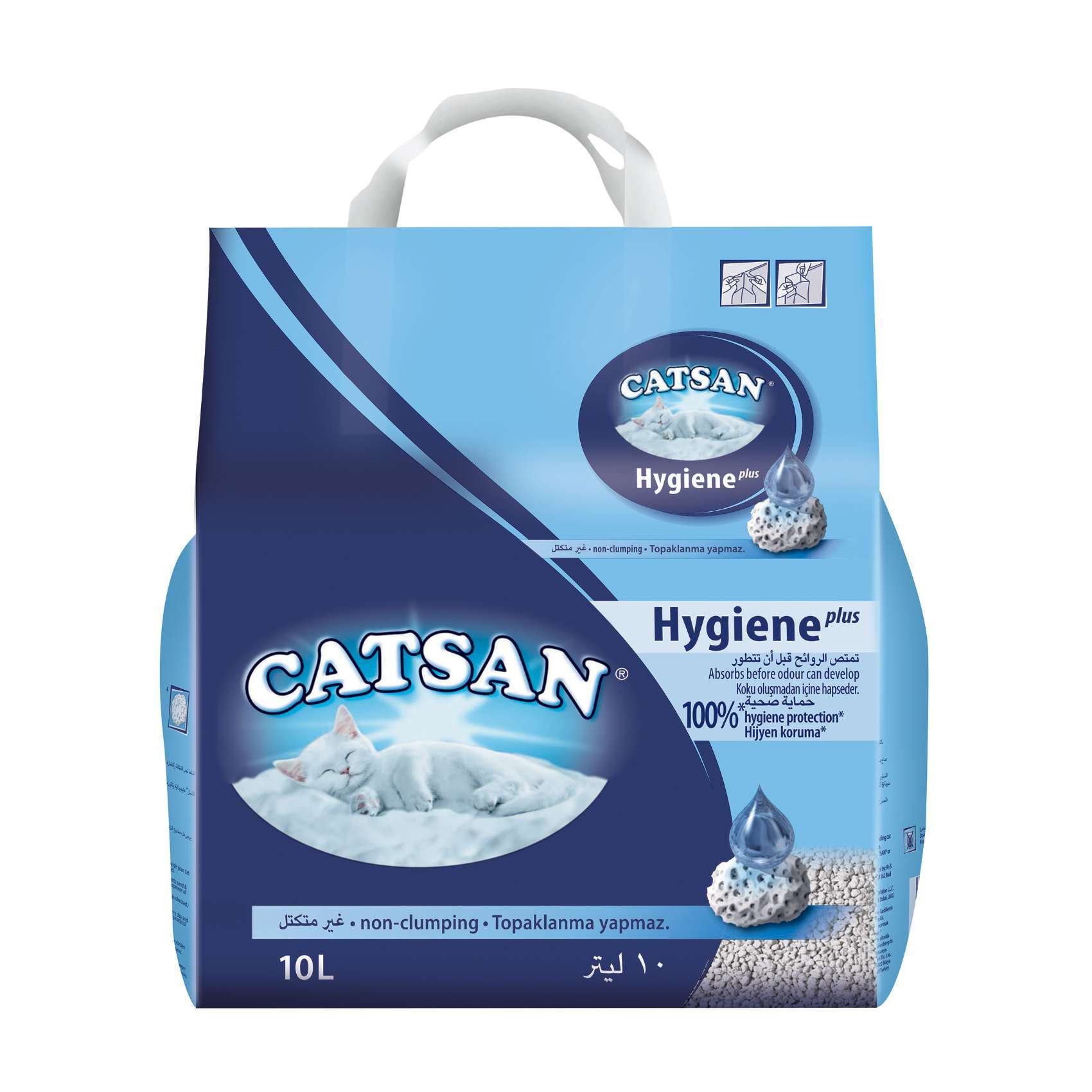 Catsan clumping outlet litter