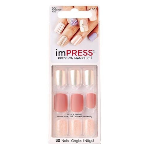Buy imPress Press-On Unexpected Artificial Nails - Multi Colour, 30 Piece  Online - Shop Beauty & Personal Care on Carrefour UAE