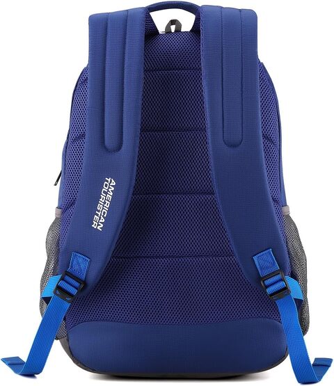 American tourister blue store school bag