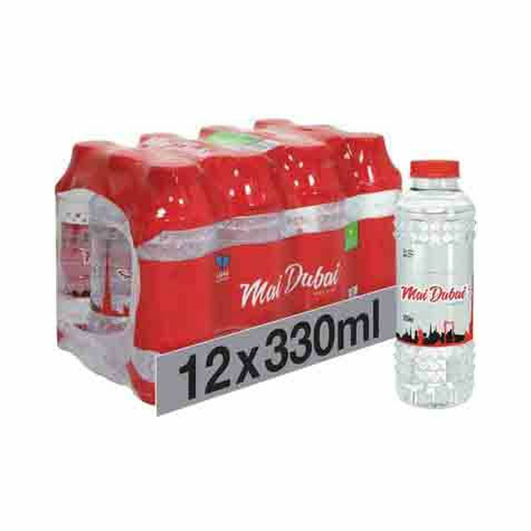 Buy Mai Dubai Drinking Water 330ml x12 Online Shop Beverages on Carrefour UAE