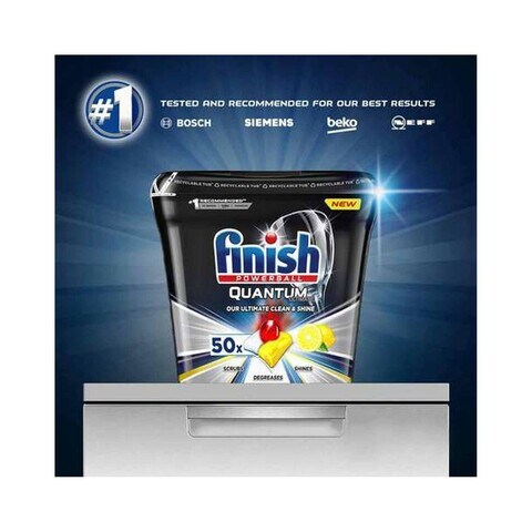 Finish Quantum Ultimate Dishwasher Detergent Tablets 16 count