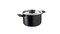 Pot with lid, black5 l