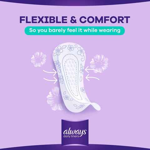 Always Daily Liners Fresh Scent Comfort Protect Normal Pantyliners 40 count 