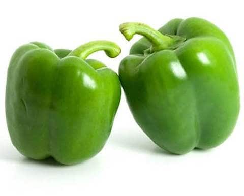 Isis Packed Organic Green Capsicum - 350gm