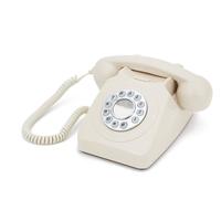 GPO Retro - 746 Push-Button 1970s-style Retro Landline Telephone Ivory