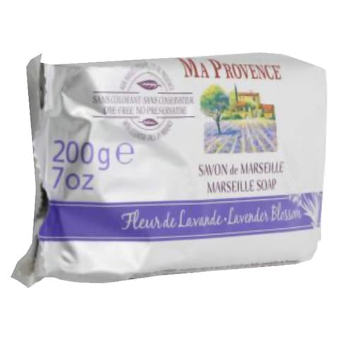 Ma Provence Lavender Blossom Soap Bar White 200g