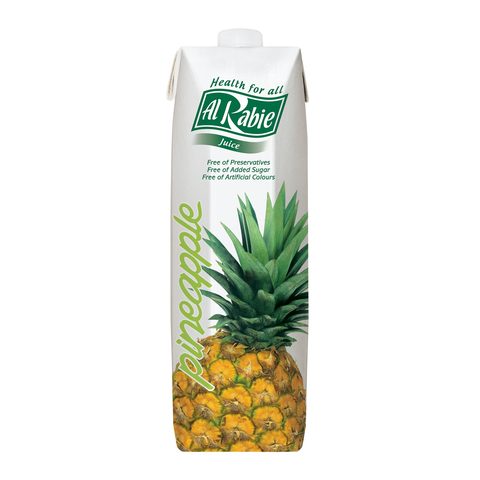 Buy Alrabie Pineapple Juice 1 L Online Shop Beverages On Carrefour Saudi Arabia