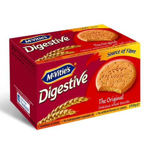 Mcvities Digestive The Original Delicious Wheat Biscuits 250g