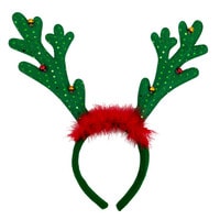 Christmas Flashing Antler Headband