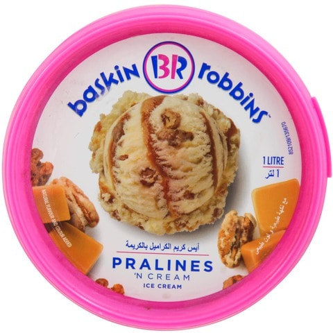 Baskin Robins Pralines Cream Ice Cream 1l