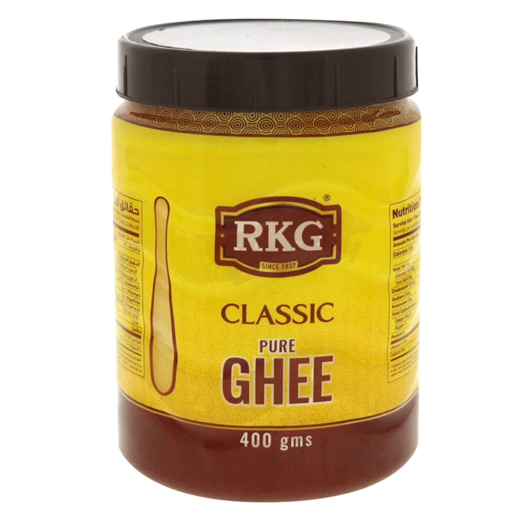 Buy RKG Classic Pure Ghee 400g Online Shop Food Cupboard on Carrefour UAE