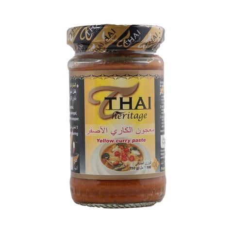 Thai Heritage Yellow Curry Paste 100 Ml
