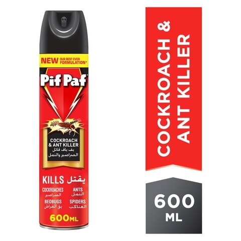 Pif Paf Cockroach And Ant Killer 600ml