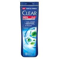 Clear Men Cool Sport Menthol Anti Dandruff Shampoo 400ml Pack of 2
