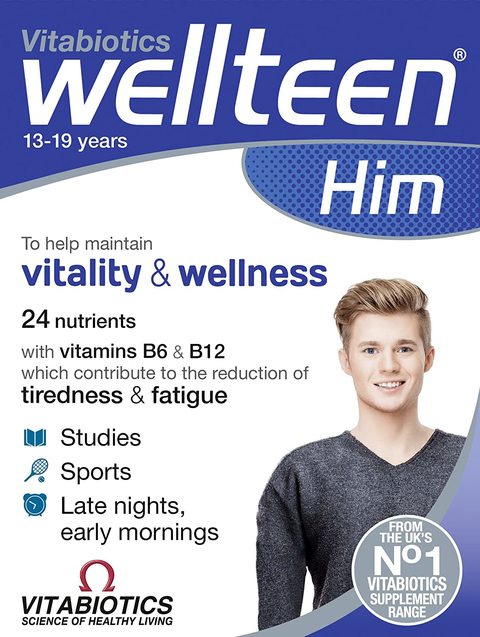 Vitabiotics Wellteen Him - 30 Tabs