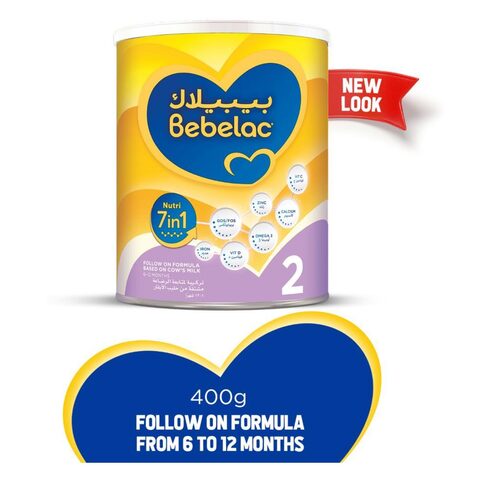 Buy BEBELAC NO 2 7IN1 400GM Online Carrefour Kuwait