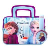 Pebble Gear Disney Frozen II Themed Tablet Carry Bag With On-Ear Wired Headphones Multicolour