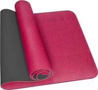 Sky Land Fitness Adult Tpe Yoga Mat Em-9304-R ( L 183 X W 61 X 0.6 Cm)-Red