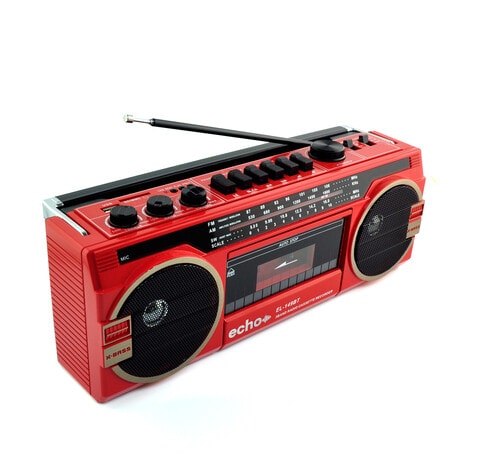 Retro Tape Recorder Cassette Player Outdoor Speaker AM FM SW 3 Bands Radio  Receiver Cassette Recorders