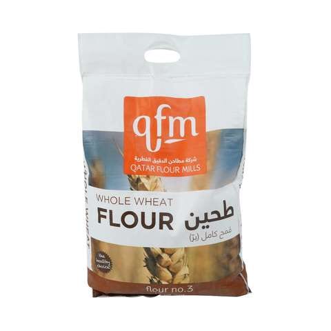 Qfm Whole Wheat Flour, Flour No.3 10kg
