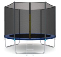 Trampoline 8Ft, High Quality Kids Trampoline Fitness Exercise Equipment Outdoor Garden Jump Bed Trampoline With Safety Enclosure