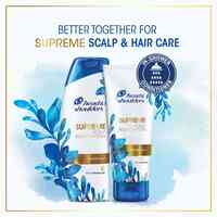 Head &amp; Shoulders Supreme Scalp Rejuvenation Shampoo With Argan Oil And Conditioner White 400ml And 200ml