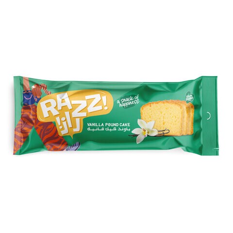 Razz Pound Vanilla Cake - 225gm price in Egypt | Carrefour Egypt ...