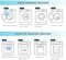 Aiwanto  Washing Machine Tank Cleaning Sheet, Washer Decontamination Cleaning Detergent Effervescent Tablet Washing Machine Cleaner Descaler Deep Remover Deodorant (1/10Pcs)