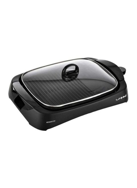 Kenwood Electric Corded Health Grill 1700W HG230 Black/Clear