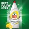 Fairy Plus Lemon Dishwashing Liquid Soap with alternative power to bleach 600ml