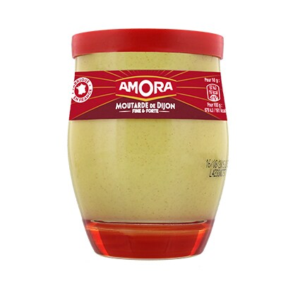 Amora Mustard Dijon Verre Table 245GR