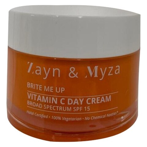 Zayn And Myza Brite Me Up Vitamin C Day Cream SPF15 White 50g