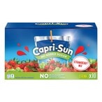 Buy Capri-Sun No Added Sugar Strawbery Drink 200ml Pack of 10 in UAE