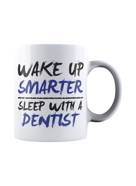 muGGyz Printed Quote Coffee Mug White 325ml