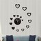 COOLBABY Artistic Wall Clock Modern Home Decoration