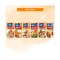 American Garden Roasted Garlic Bread Crumbs 425g