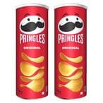 Buy Pringles Original Potato Chips 165g Pack of 2 in UAE