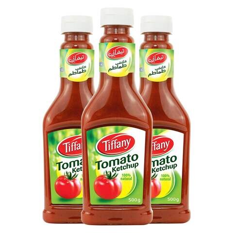 Tiffany Tomato Ketchup 500g Pack of 3