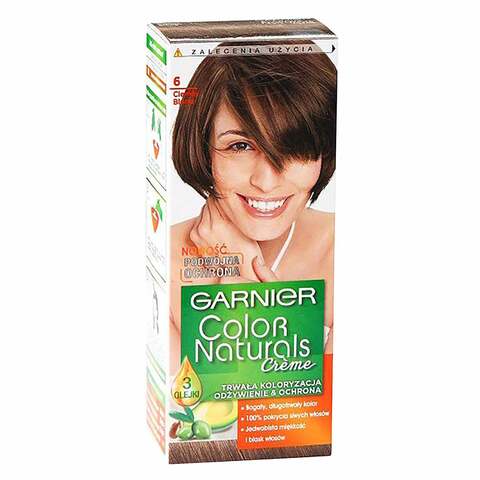 Garnier Naturals Hair Colour Creme 6 Dark Blonde Pack of 3 price in Kuwait  | Carrefour Kuwait | supermarket kanbkam