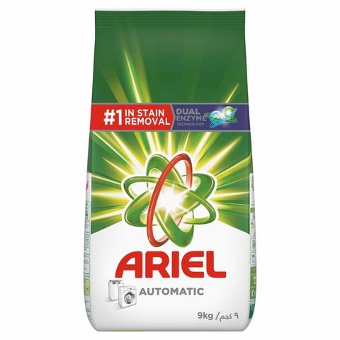 Buy Ariel Automatic Powder Laundry Detergent Original Scent 9kg in UAE