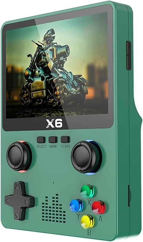 Handheld game console with on sale built in games