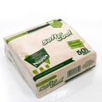 Buy Soft N Cool - Brown Paper Dinner Napkin - 33X33 Cm - 50Pcs in UAE