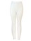 Full Length inner Leggings Cotton 100% with Elasticized Waistband Women Off White XL