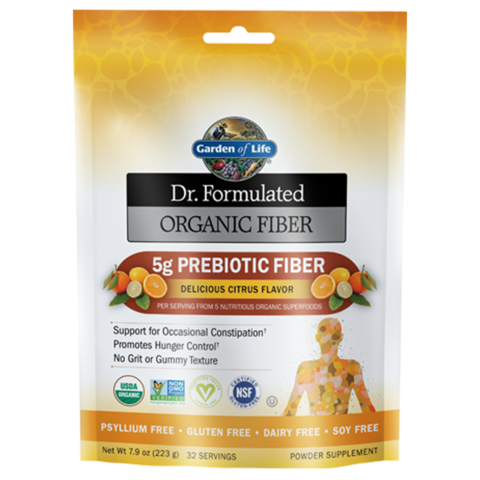 Garden Of Life Dr Formulated Organic Fiber Dietary Supplement 223g