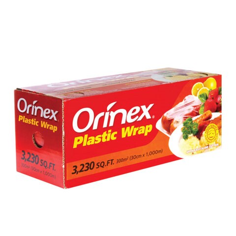 أورينكس غلاف بلاستيكي 30 سم × 1000 م 3230 قدم مربع 