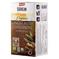Sekem Organic Ginger With Cinnamon Tea 25 Tea Bags