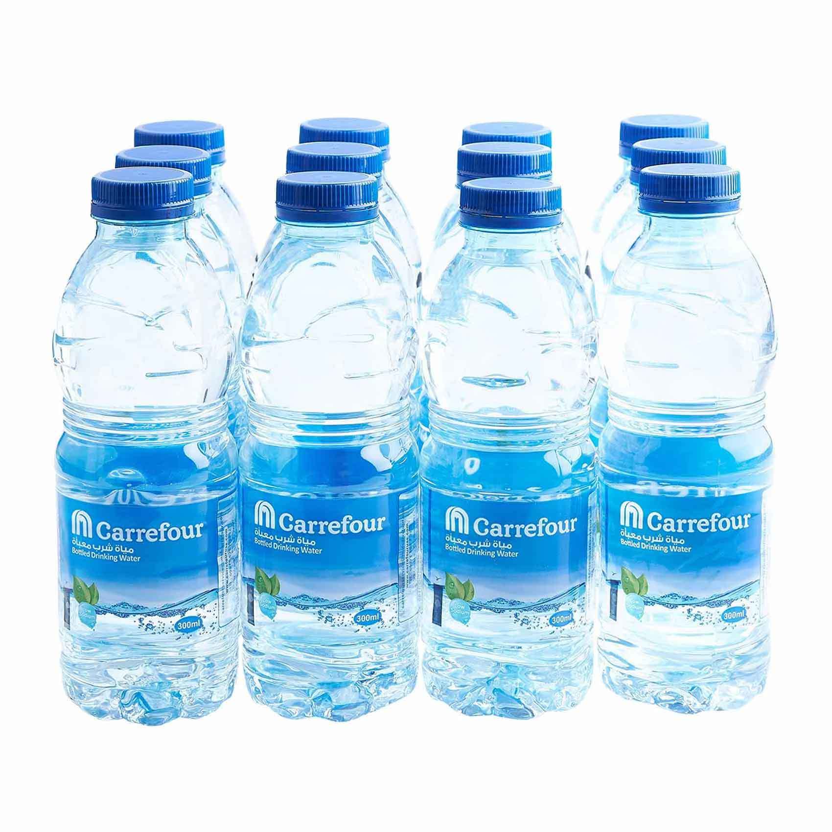 Buy Carrefour Bottled Drinking Water 300ml X Pack Of 12 Online Shop Beverages On Carrefour Uae